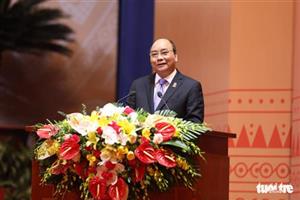 Thủ tướng Nguyễn Xuân Phúc: 'Mỗi thanh niên là một chiến binh khởi nghiệp'
